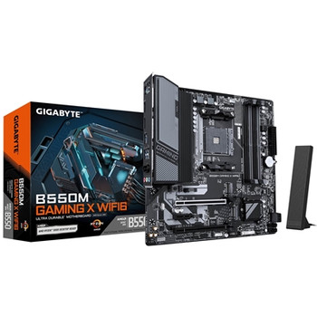 Gigabyte B550M GAMING X WIFI6 Amd Am4 Socket Motherboard Micro-Atx 4X Ddr4 Slots B550M GAMING X WIFI6