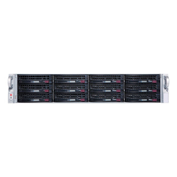 Hanwha 2U-12BAY-SERVER-96TB-RAW 2U 12 Bay Hot-swap Rackmount 2U-12BAY-SERVER-96TB-RAW