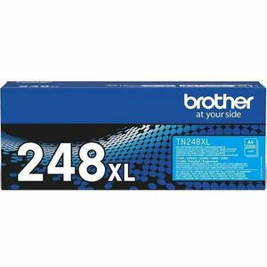 Brother Tn-248Xlc Original High Yield Laser Toner Cartridge Cyan 4 Pack 2300 Pag TN248XLC