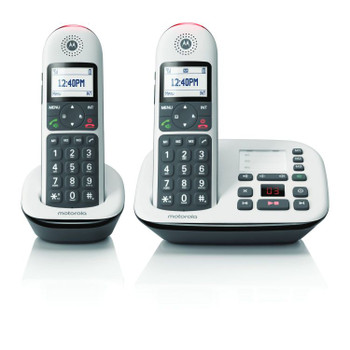 Motorola CD5012 Digital Cordless Twin Big Button DECT TAM MOTOROLACD5012