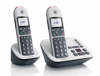 Motorola CD5012 Digital Cordless Twin Big Button DECT TAM MOTOROLACD5012
