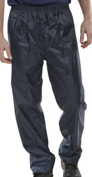 Beeswift Nylon Trousers Navy Blue Size M NBDTNM