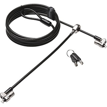 Kensington  K65048WW MicroSaver 2.0 Twin Head Keyed Laptop Lock K65048WW