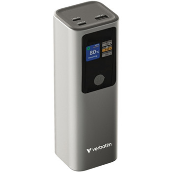 Verbatim 32269  Charge 'N' Go Power Bank 27000Mah 187.5W Grey 32269