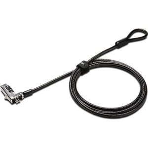 Kensington Slim Cable Lock for Notebook 182.88 Cm 72" Cable Resettable 4-Digit C K60600WW