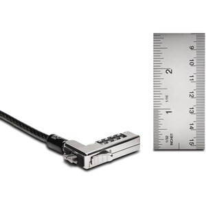 Kensington Slim Cable Lock for Notebook 182.88 Cm 72" Cable Resettable 4-Digit C K60600WW