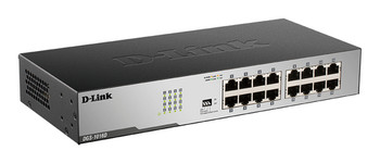 D-Link 16-Port Gigabit Unmanaged Desktop Switch. Switch Type: Unmanaged. Basic S DGS-1016D/B