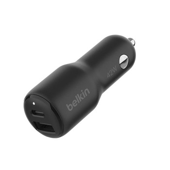 Belkin CCB005BTBK Laptop Smartphone Tablet Black Cigar lighter Fast charging Ind CCB005BTBK