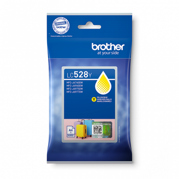 Brother LC528Y Standard Yellow Ink Cartridge LC528Y