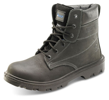 Beeswift Sherpa Dual Density 6 " Boot Black Size 12 SBBL12