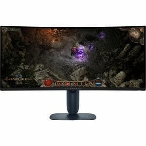 Dell Alienware Aw3425Dwm 34" Class Wqhd Gaming Led Monitor 21:9 86.4 Cm 34" View GAME-AW3425DWM