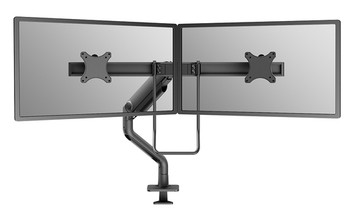 Neomounts Next One Mounting Arm for Monitor Display Black Height Adjustable 2 Di DS75S-950BL2