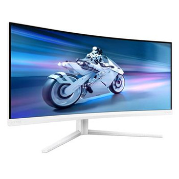Philips Evnia 5000 34" Va W-Led White Multimedia Curved Monitor 3440X1440/1Ms/Hd 34M2C5501A/00