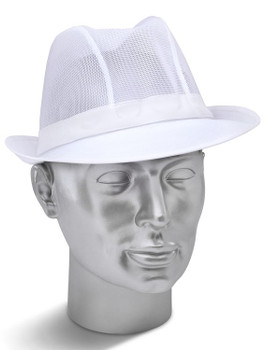 Beeswift Dispoasble Trilby Hat White Size L TWL