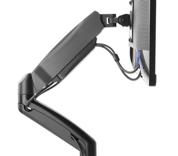 Manhattan Dual Desk Mount for Tv & Monitors Full Motion Spring for Screens 10" T 462501