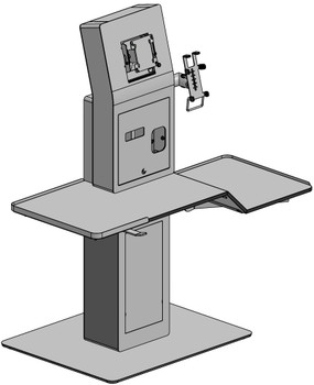 Ergonomic Solutions JBEFLEX002-02 Floorstanding SPFLEX for JBEFLEX002-02