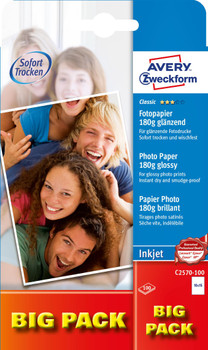 Avery C2570-100 Classic Inkjet. 10X15Cm. 180G C2570-100