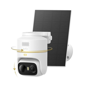 Eufy eufyCam C37 4K Smart Security Camera CCTV with Solar Panel T814X32S