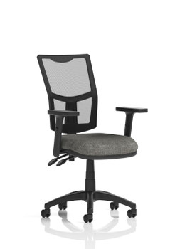 DYNAMIC  Eclipse Plus II Lever Task Operator Chair Mesh Back Charcoal With Adjus DDDE02MCHHA