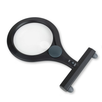 Carson LC-15 Lumicraft Magnifier 2X Black LC-15