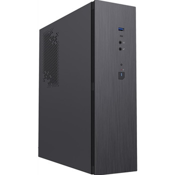 Cit S8i Sff Micro-Atx Pc Case - 8.3L Compact Desktop Chassis Brushed Front 1 X 8 CIT-S8i-AC