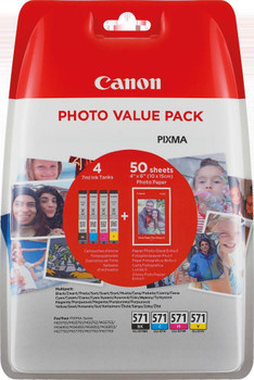 Canon 0386C007 CLI-571 B/C/M/Y 0386C007
