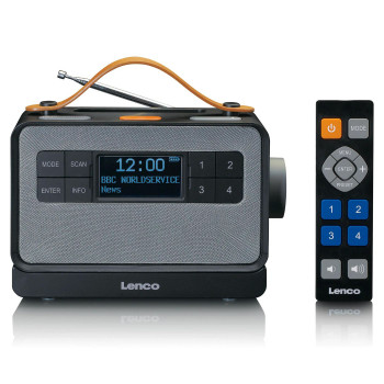 Lenco PDR-065BK Radio Portable Digital Black PDR-065BK