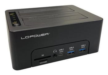 LC-POWER LC-DOCK-C-MULTI-HUB Storage Drive Docking Station LC-DOCK-C-MULTI-HUB