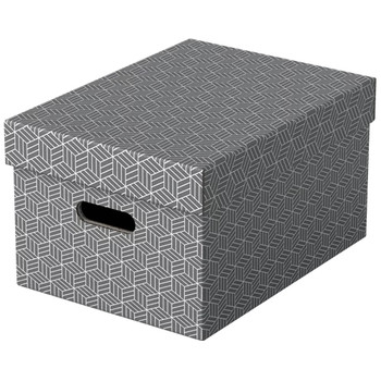 Esselte Home Storage Box Medium Pack of 3 628283 628283