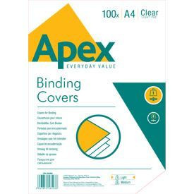 Fellowes Apex 6500001 Clear PVC 100 6500001