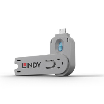 Lindy Usb Type A Port Blocker Key Blue. Product Type: Port Blocker Key Compatibl 40622