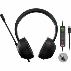 Adesso XTREAM P7 Wired Over-The-Head Stereo Headset Black Binaural Circumaural 3 XTREAM P7
