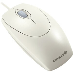 Cherry Wheelmouse Optical Corded Mouse Light Grey Ps2/Usb. form Factor: Ambidext M-5400