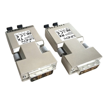 Lindy 500M Fibre Optic Dvi-D Single Link Extender. Type: Av Transmitter & Receiv 38301