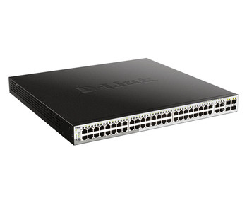 D-Link 52-Port Poe Gigabit Smart Managed Switch Including 4 X 100/1000Mbps Combo DGS-1210-52MP