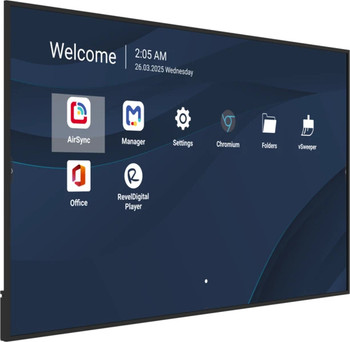 Viewsonic 86" 4K Professional Commercial Display With Proav Integration. Product CDE8631-1C