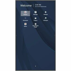 Viewsonic 86" 4K Commercial Display With Proav Integration. Product Design: Digi CDE8614-2C