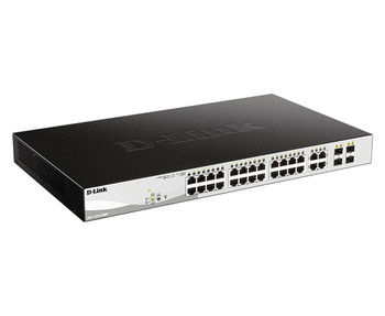D-Link 28-Port Gigabit Poe Smart Managed Switch Including 4 Combo Ports. Switch DGS-1210-28P
