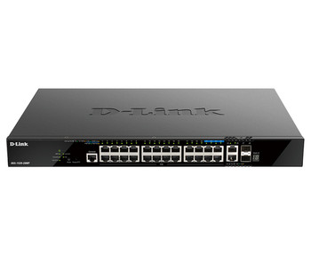 D-Link 28-Port Gigabit Stackable Poe+ Smart Managed Switch With 2 X 10Gbase-T & DGS-1520-28MP
