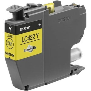 Brother LC422Y. Supply Type: Single Pack Colour Ink Page Yield: 550 Pages Printi LC422Y