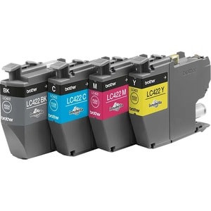Brother LC422VAL. Supply Type: Multi Pack Colour Ink Page Yield: 550 Pages Print LC422VAL