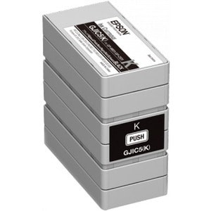 Epson Gjic5K: Ink Cartridge for Colorworks C831 And Gp-M831 Black. Black Ink Typ C13S020563