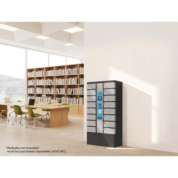 Manhattan Kiosk Ipad 11"/Phone Charging Cabinet Usb-C 30W 16-Bay Individual Comp 181334