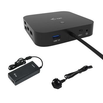 I-Tec Usb-C Hdmi Dp Docking Station With Power Delivery 100 W + Universal Charge C31HDMIDPDOCKPD100UK