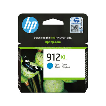 Hp 912Xl High Yield Cyan Original Ink Cartridge. Colour Ink Type: Pigment-Based 3YL81AE#BGX