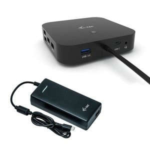 I-Tec Usb-C Dual Disp Dockingaccs 100W + Charger-C112W C31DUALDPDOCKPD100WU