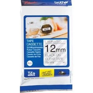 Brother TZE131S. Label Colour: Black On Transparent Tape Type: Tze Product Colou TZE131S