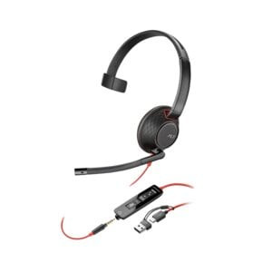 Hp Poly Blackwire 5210 Monaural Usb-A Headset. Product Type: Headset. Connectivi 80R98AA