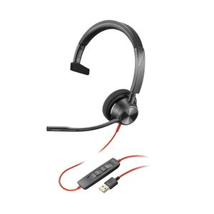 Hp Poly Blackwire 5210 Monaural Usb-A Headset. Product Type: Headset. Connectivi 80R98AA