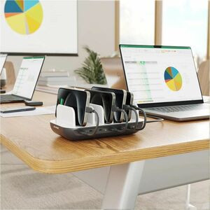 Alogic Powerfin 80 W Charging Station 1 Pack Universal Adapter 7 Usb Type-C for SB-DCS7C-EUKS